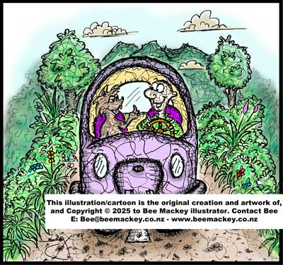 Some Cartoons/Illustrations Come From a Warming Situation…